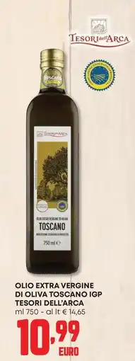 Pam Olio extra vergine di oliva toscano igp TESORI DELL'ARCA offerta
