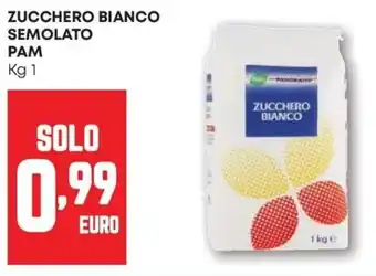 Pam Zucchero bianco semolato PAM offerta