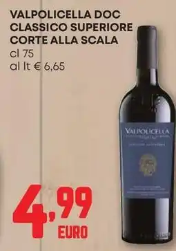 Pam Valpolicella doc classico superiore corte alla scala offerta