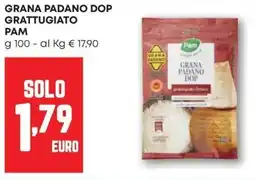 Pam Grana padano dop grattugiato PAM offerta