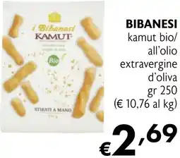 Eurospesa BIBANESI kamut bio/ all'olio extravergine d'oliva offerta