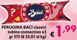 Eurospesa PERUGINA BACI classici tubino connection x3 offerta