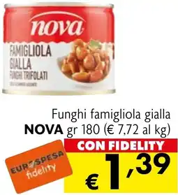Eurospesa Funghi famigliola gialla NOVA offerta