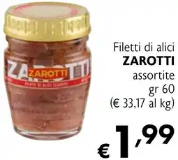 Eurospesa Filetti di alici ZAROTTI offerta