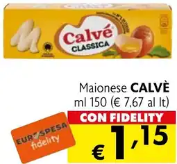 Eurospesa Maionese CALVÈ offerta