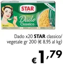 Eurospesa Dado x20 STAR classico/ vegetale offerta