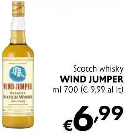 Eurospesa Scotch whisky WIND JUMPER offerta