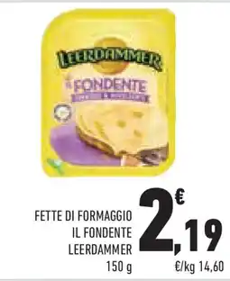 Conad Superstore Fette di formaggio il fondente LEERDAMMER offerta