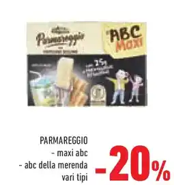 Conad Superstore PARMAREGGIO maxi abc, abc della merenda offerta