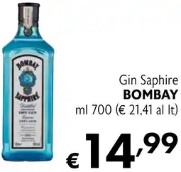 Eurospesa Gin Saphire BOMBAY offerta