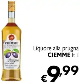 Eurospesa Liquore alla prugna CIEMME offerta