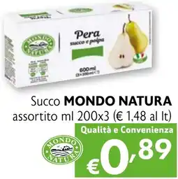 Eurospesa Succo MONDO NATURA offerta