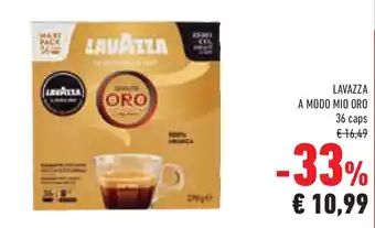 Lavazza a modo mio oro 36 caps