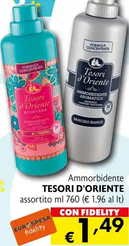 Eurospesa Ammorbidente TESORI D'ORIENTE offerta