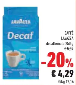 Conad Superstore Caffè lavazza decaffeinato offerta