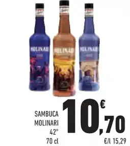 Conad Superstore Sambuca MOLINARI 42° offerta