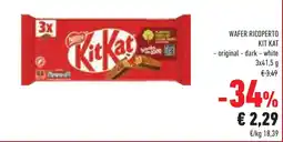 Conad Superstore Wafer ricoperto KIT KAT offerta
