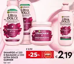 Bennet Shampoo o balsamo ultra dolce GARNIER offerta