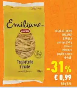 Conad Superstore Pasta all'uovo emiliane BARILLA offerta