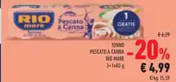 Conad Superstore Tonno pescato a canna RIO MARE offerta
