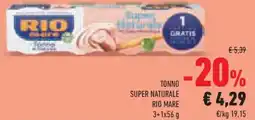Conad Superstore Tonno super naturale RIO MARE offerta