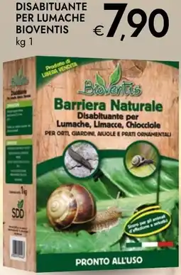 Bennet Disabituante per lumache BIOVENTIS offerta