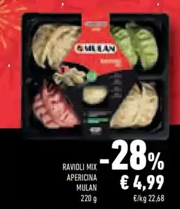 Conad Superstore Ravioli mix apericina MULAN offerta
