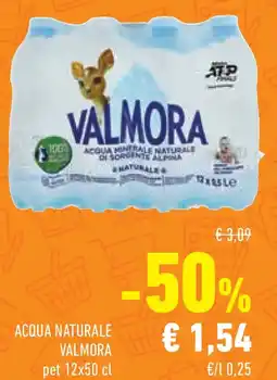 Conad Superstore Acqua naturale VALMORA offerta