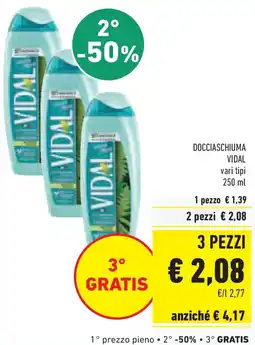 Conad Docciaschiuma VIDAL offerta