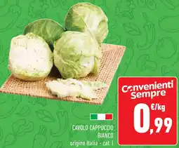 Conad Cavolo cappuccio bianco offerta