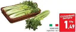 Conad Sedano verde offerta