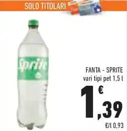 Conad Superstore Fanta, sprite offerta