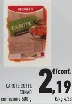 Conad Carote cotte CONAD offerta