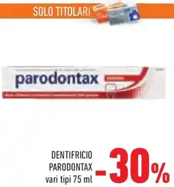 Conad Superstore Dentifricio PARODONTAX offerta