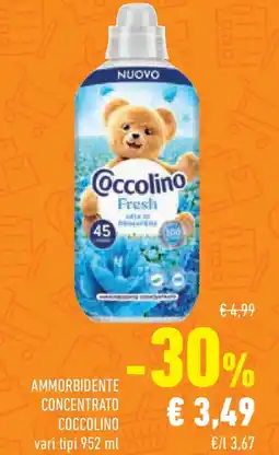 Conad Superstore Ammorbidente concentrato COCCOLINO offerta