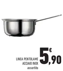 Conad Superstore Linea pentolame acciaio inox offerta