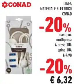 Conad Superstore Linea materiale elettrico CONAD offerta
