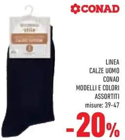 Conad Superstore Linea calze uomo conad modelli e colori offerta