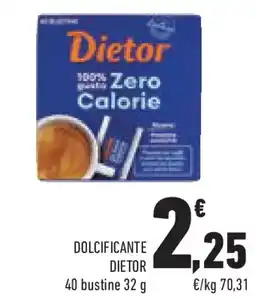 Conad Superstore Dolcificante DIETOR offerta