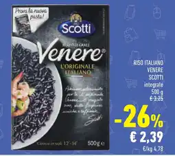 Conad Superstore Riso italiano venere scotti integrale offerta