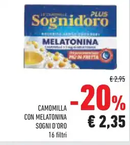 Conad Superstore Camomilla con melatonina SOGNI D'ORO offerta