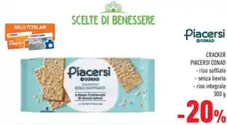 Conad Superstore Cracker piacersi conad riso soffiato offerta