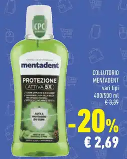 Conad Superstore Collutorio MENTADENT offerta
