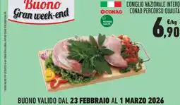 Conad Superstore Coniglio nazionale intero conad percorso qualità offerta
