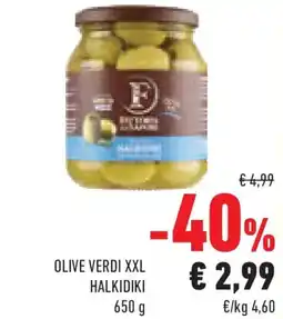 Conad Superstore Olive verdi xxl HALKIDIKI offerta