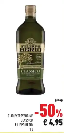 Conad Superstore Olio extravergine classico FILIPPO BERIO offerta
