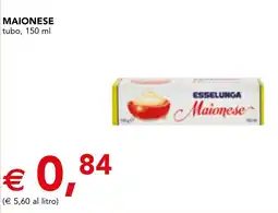 Esselunga Esselunga maionese tubo offerta