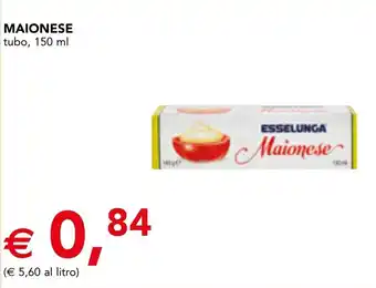 Esselunga Esselunga maionese tubo offerta
