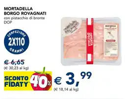 Esselunga Mortadella borgo ROVAGNATI offerta