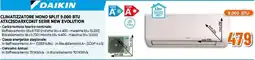 Expert DAIKIN CLIMATIZZATORE MONO SPLIT 9.000 BTU ATXC25DARXCDKIT SERIE NEW EVOLUTION offerta
